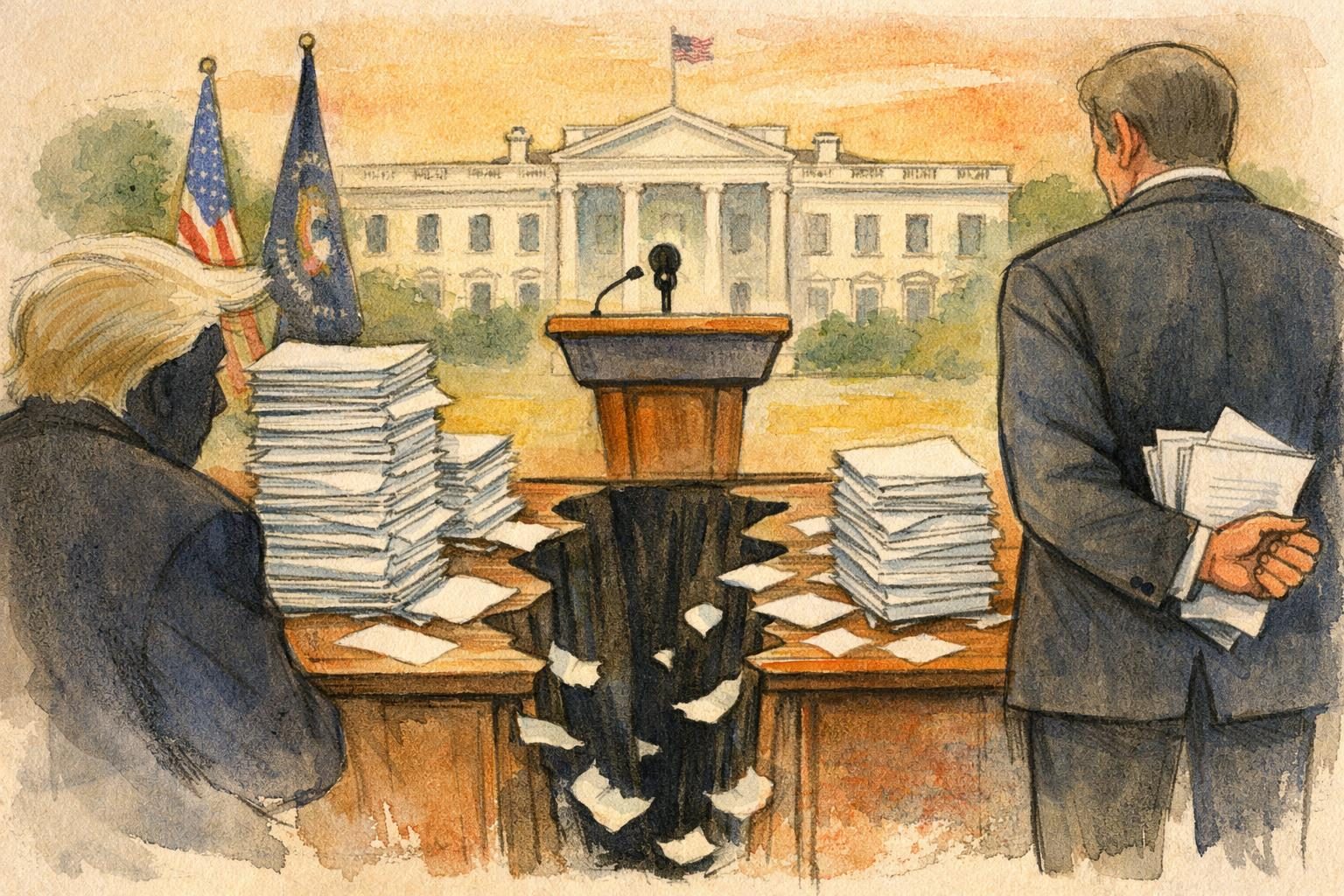 White House transcript archive still leaves gaps in the public record