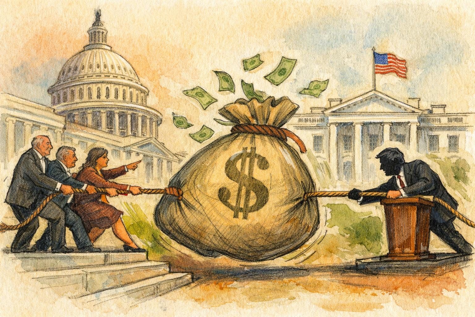 White House spending authority collides with Congress&rsquo;s appropriations power