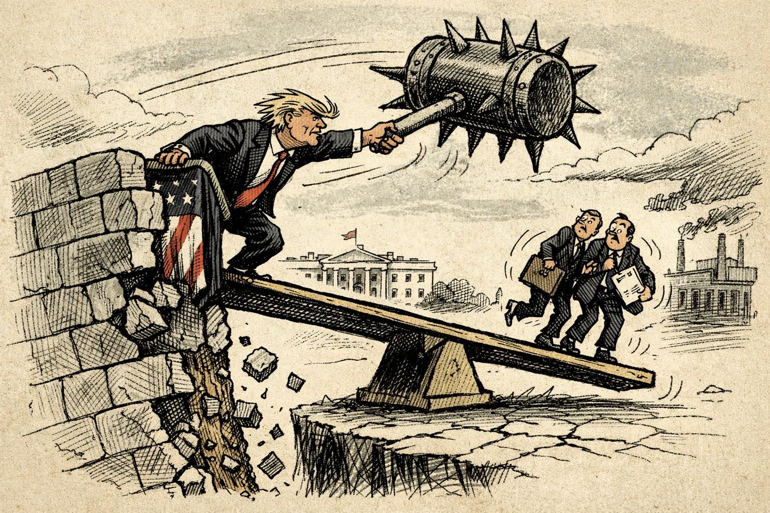 Trump reaches for another tariff workaround as the legal wall keeps wobbling