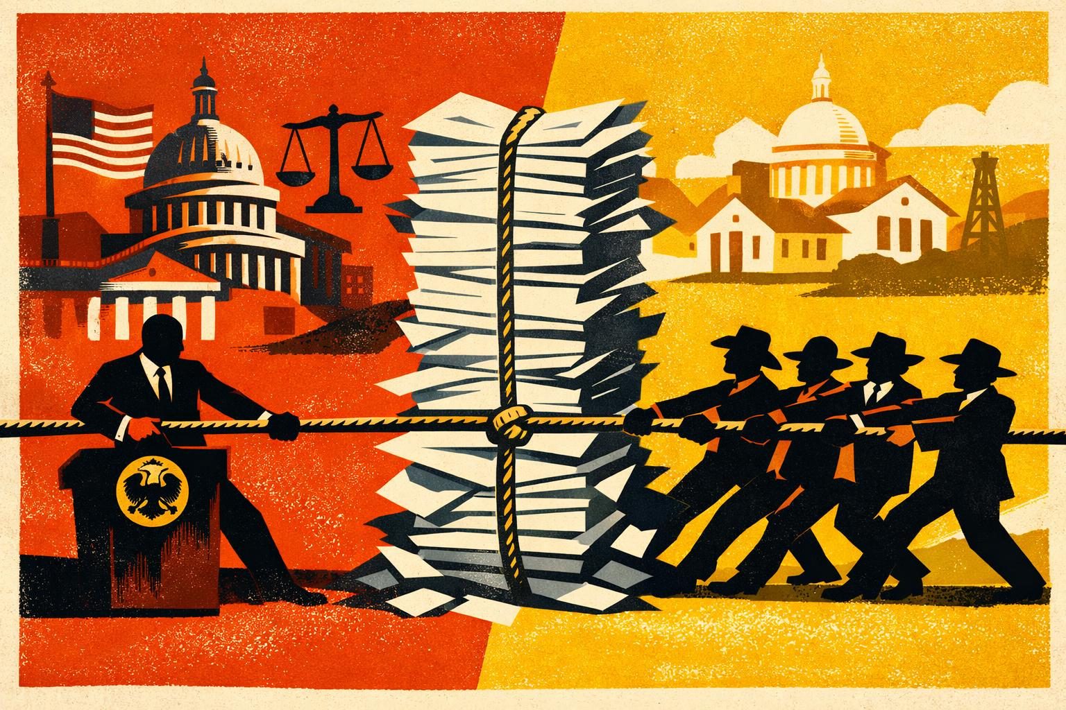 DOJ sues five states over voter-roll demands