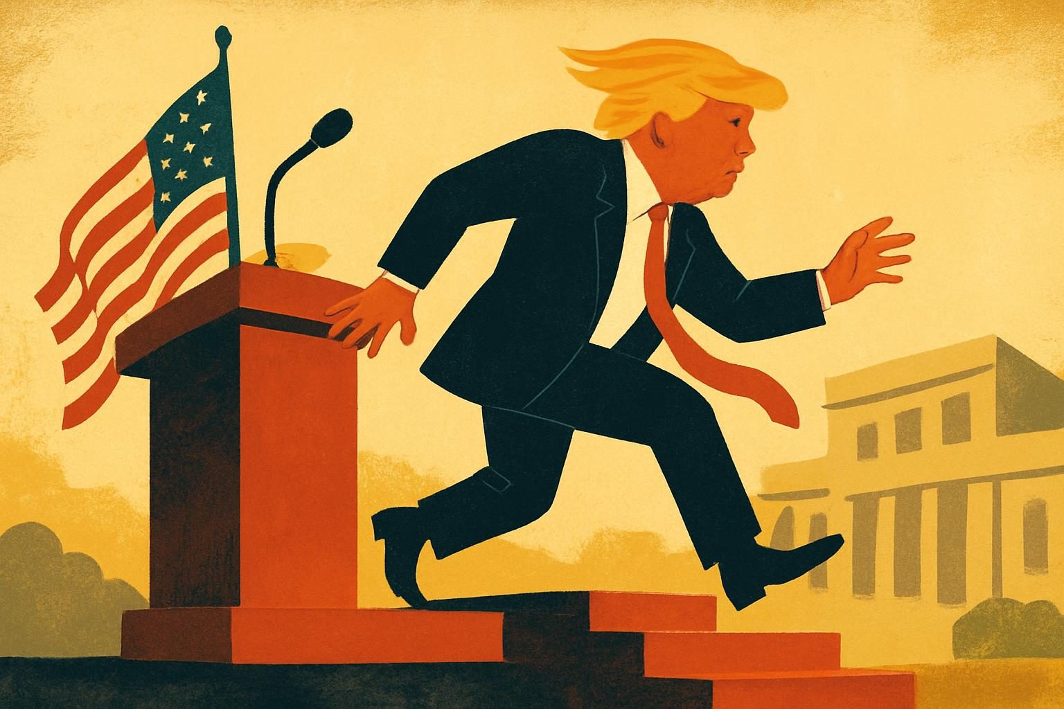 Trump World keeps mistaking motion for mastery