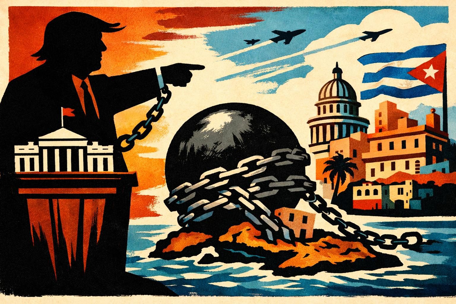 Trump expands Cuba sanctions, and the White House leaves the exit door unlabeled