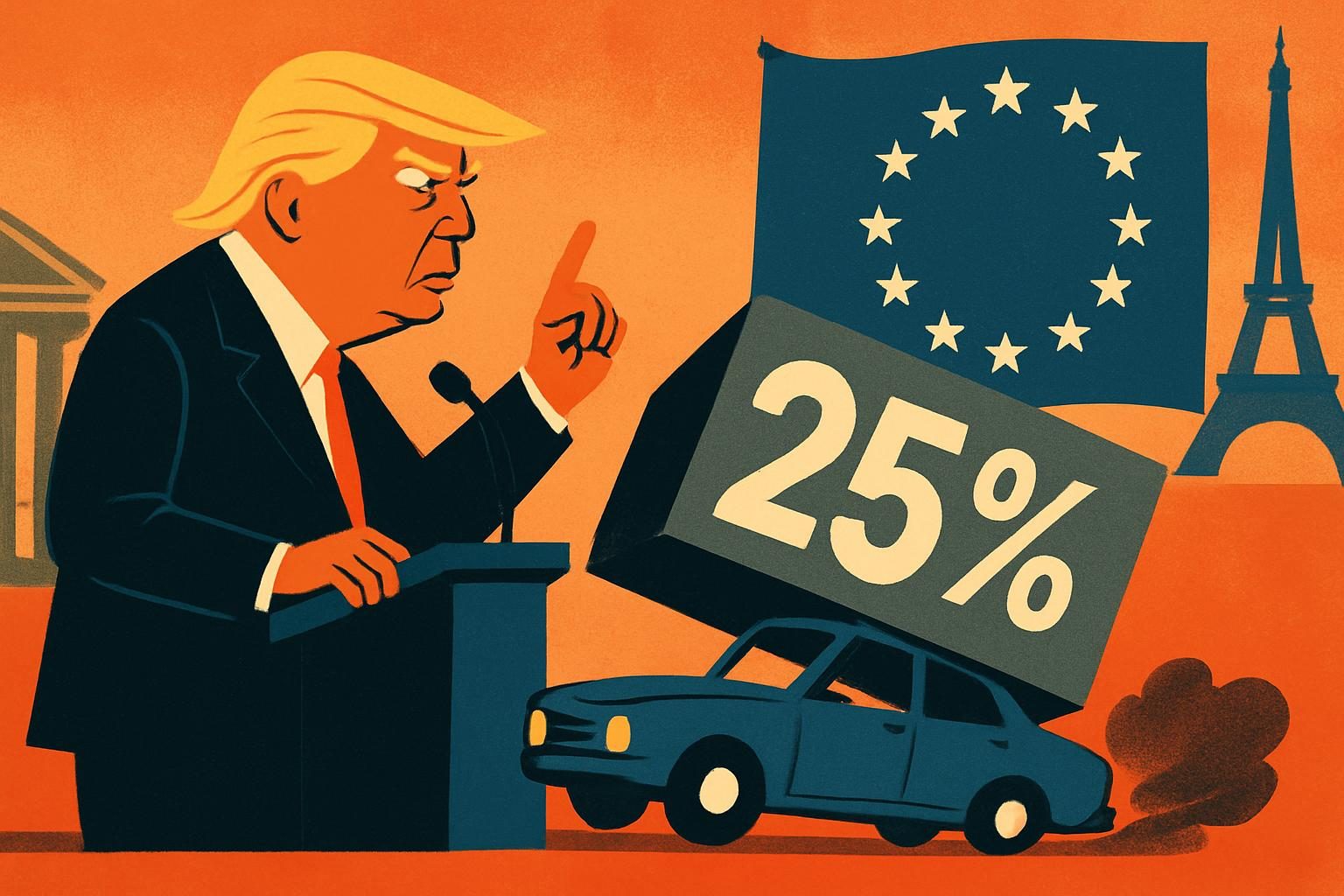 Trump turns EU auto tariffs into another deadline game