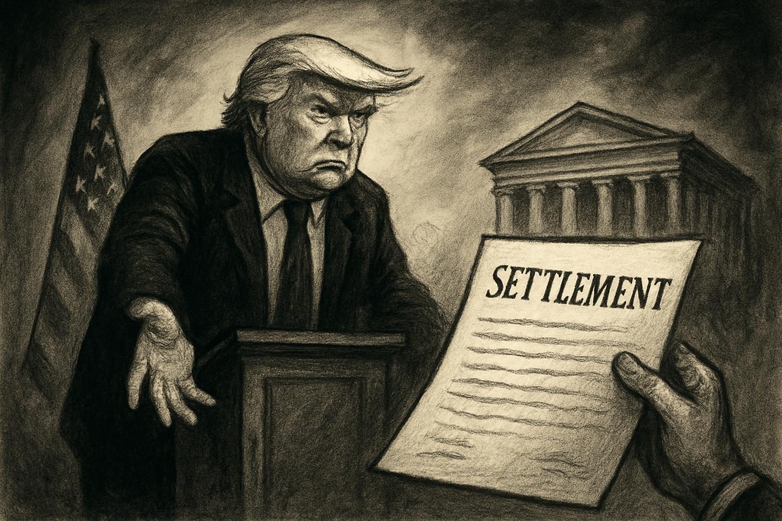 Trump tax settlement draws backlash over broad IRS bar
