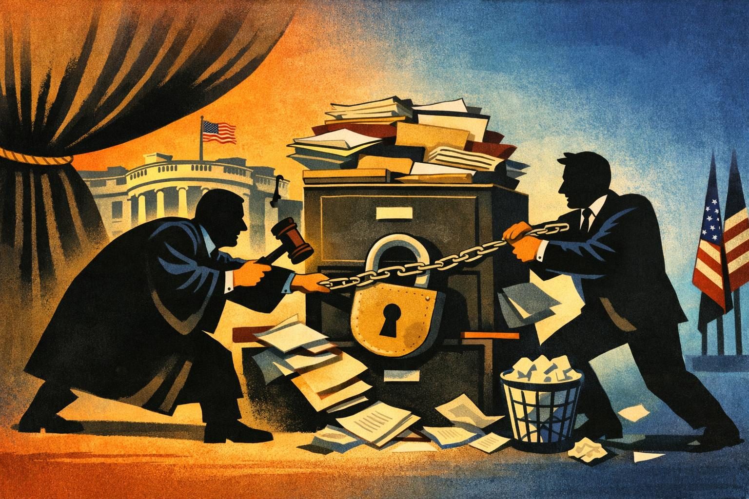 Judge issues preliminary injunction keeping covered White House offices on record-preservation duty
