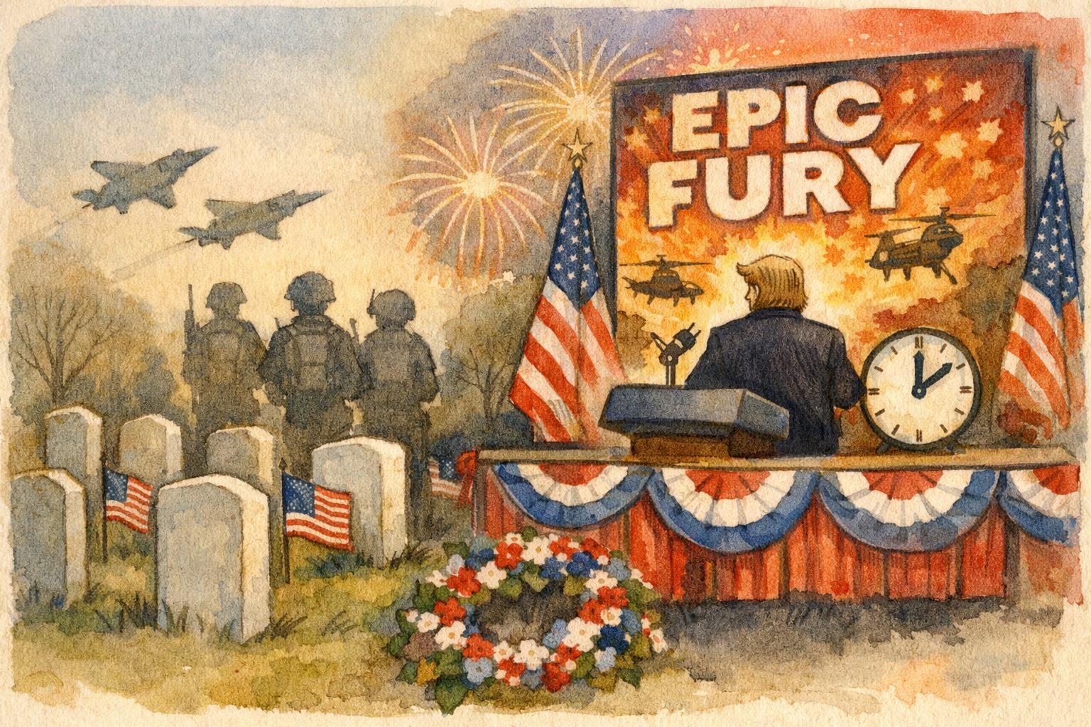 Trump Memorial Day Proclamation Ties Remembrance to Operation Epic Fury