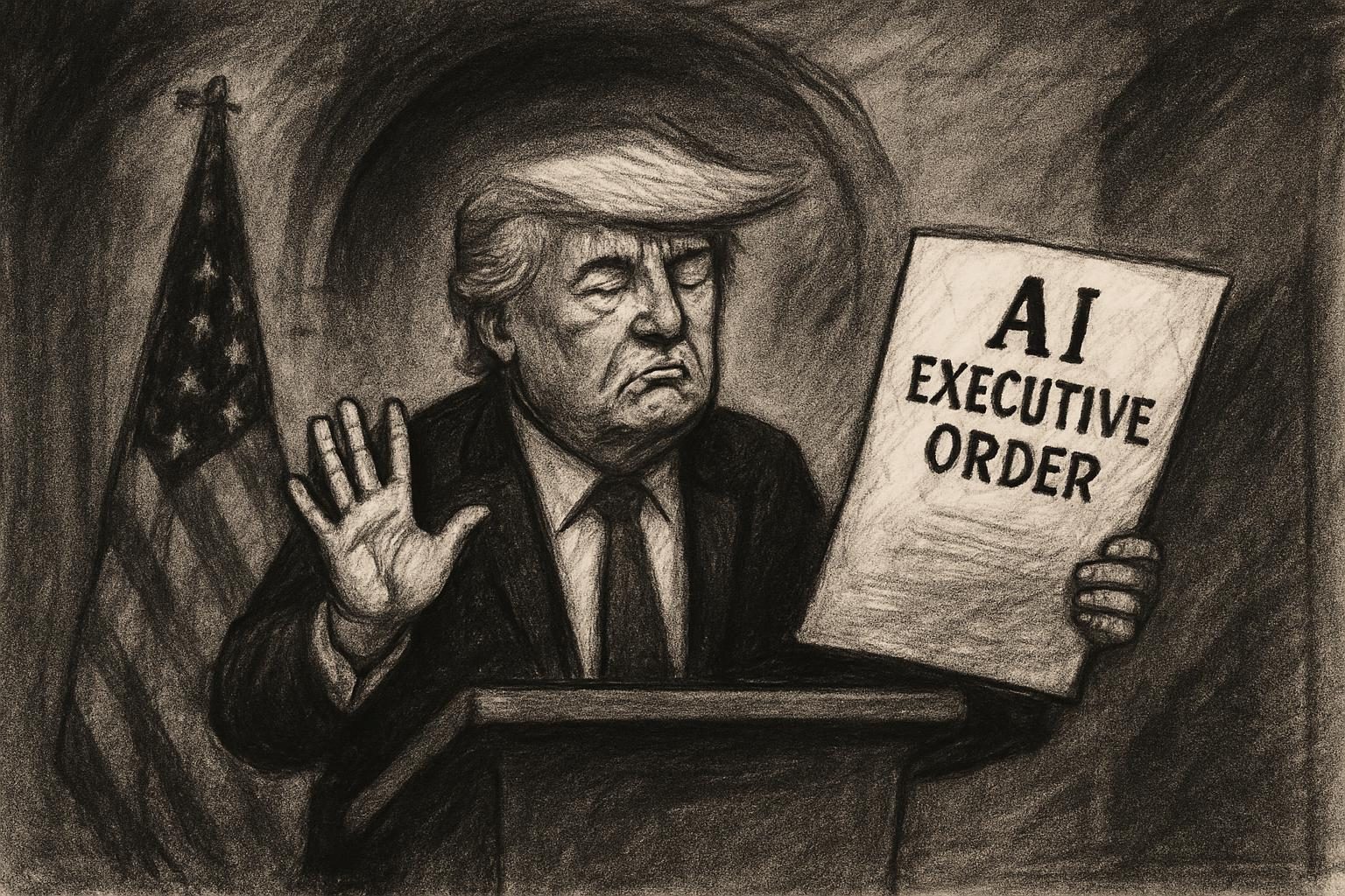 Trump delays AI order signing after saying he didn&rsquo;t want to weaken U.S. lead