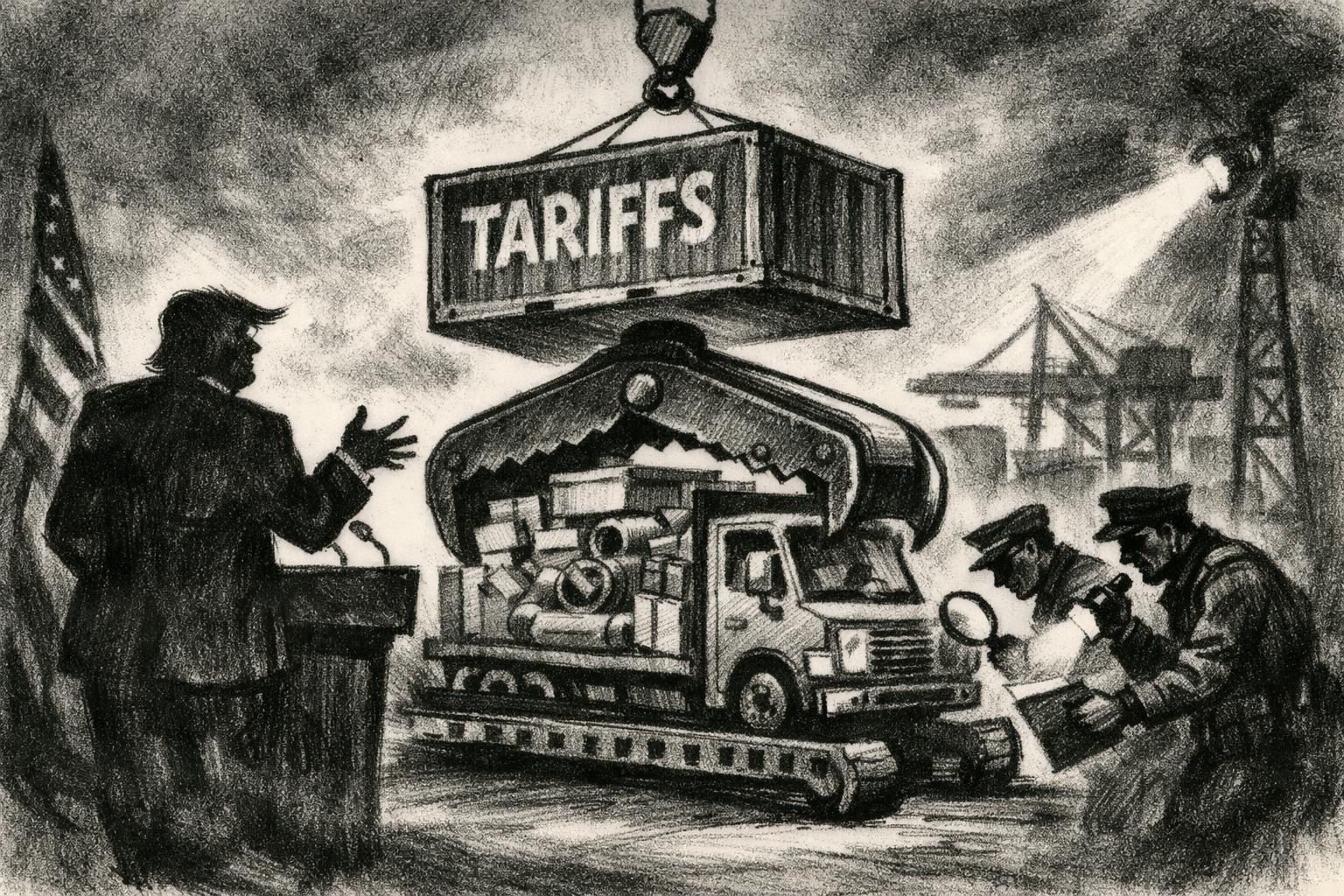 Trump&rsquo;s tariff push is paired with tighter customs policing