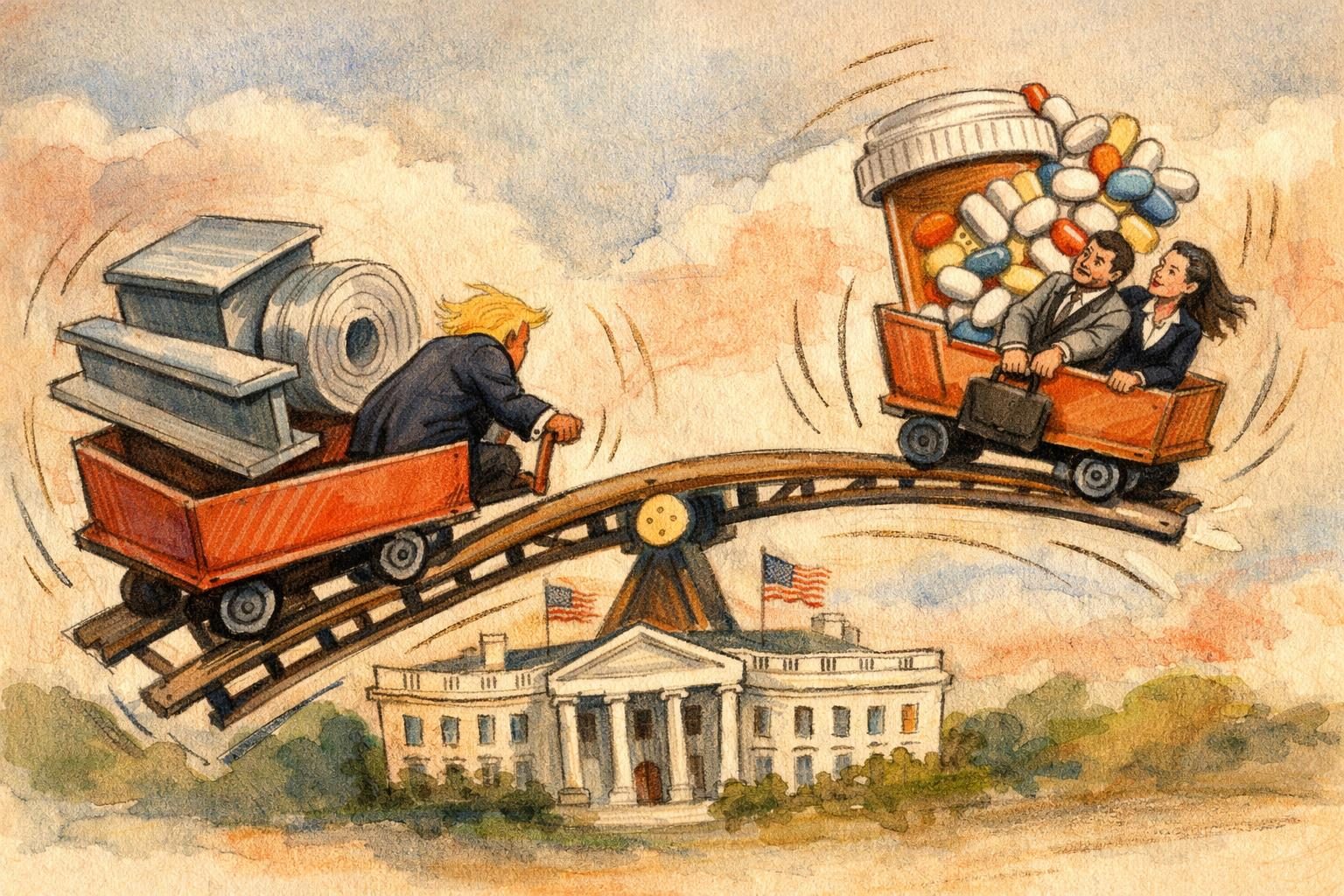 Trump&rsquo;s tariff push now covers metals and patented drugs, with companies left to price the exceptions
