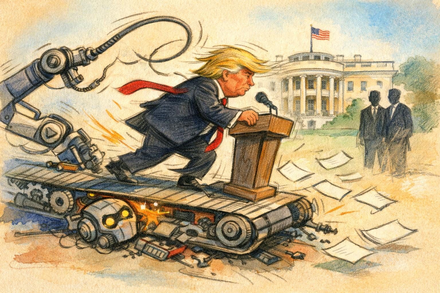 Trump&rsquo;s AI Rollout Looks More Rushed Than Settled