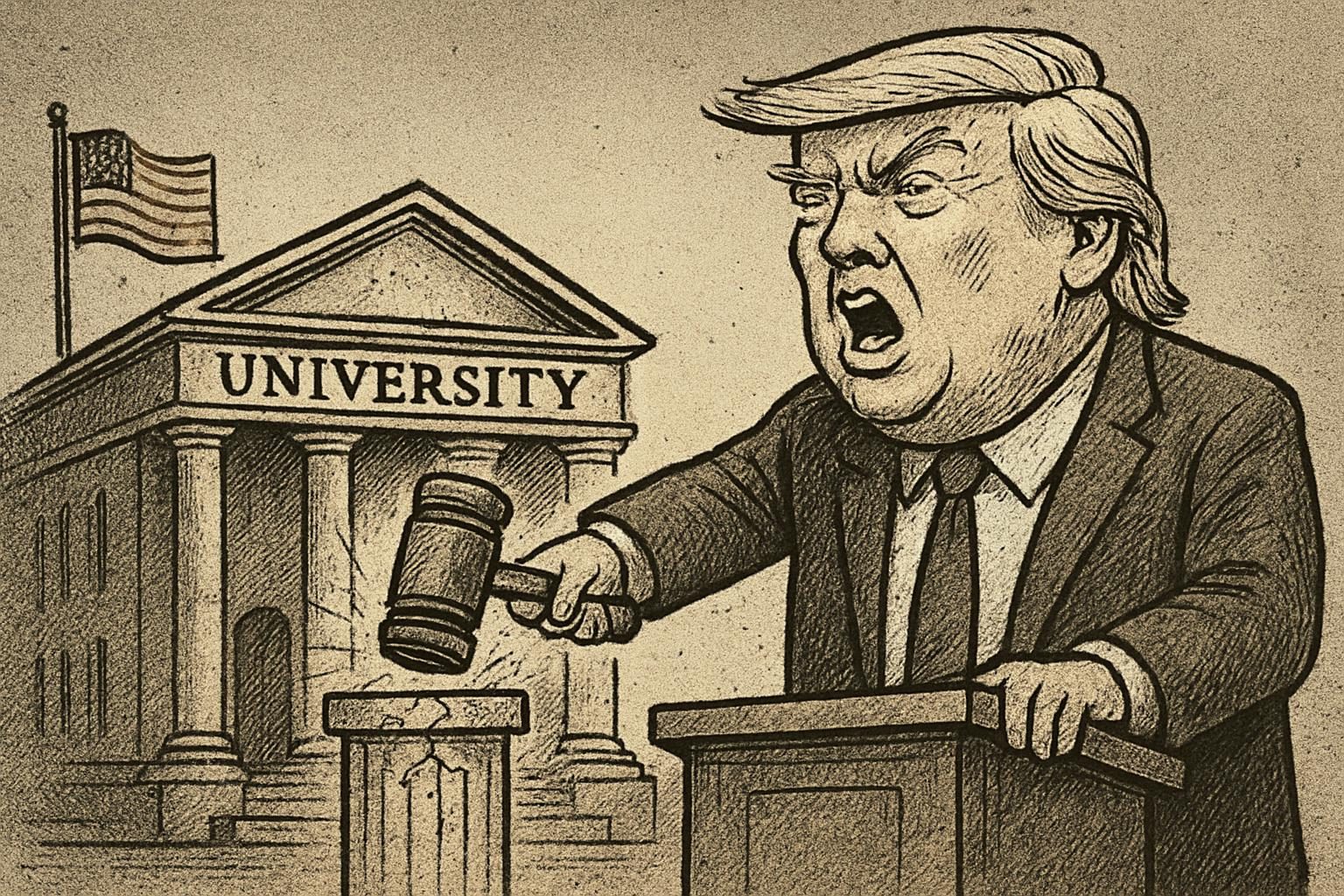 Trump&rsquo;s campus crackdown keeps widening, and the legal theory is still doing all the work