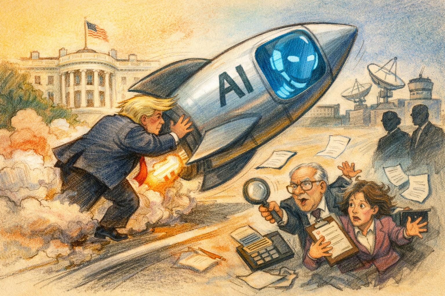 Trump&rsquo;s AI Push Keeps Moving Fast Enough to Create Its Own Accountability Problem