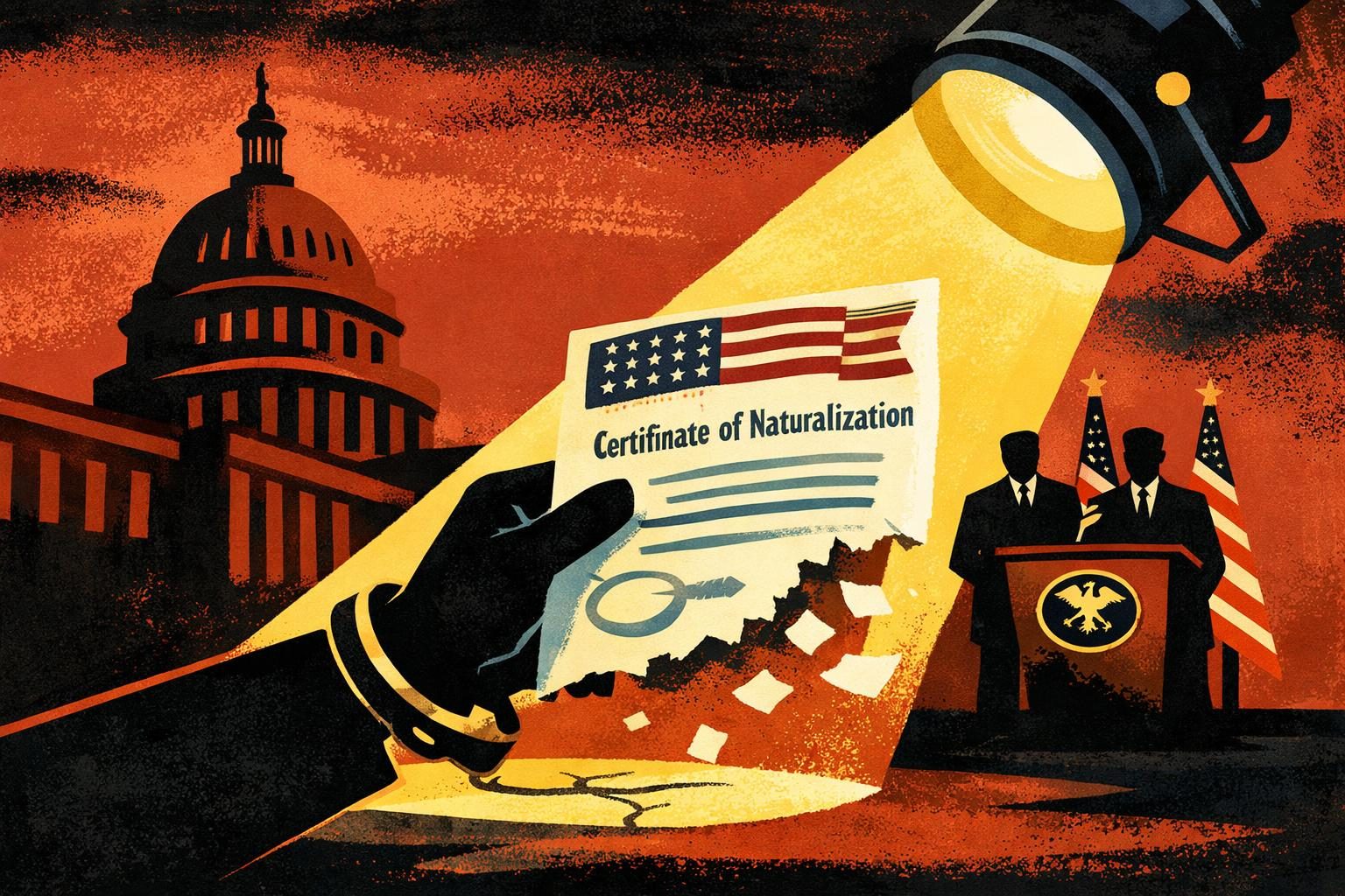 DOJ files denaturalization cases against 17 naturalized citizens
