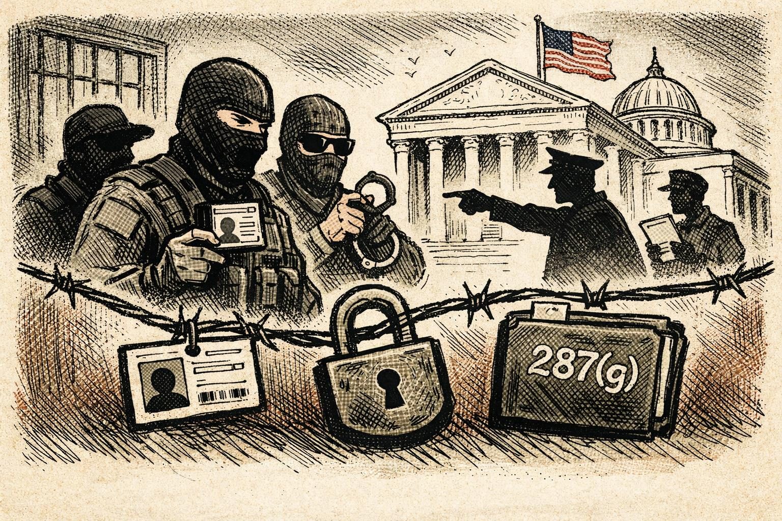 DOJ challenges Virginia rules on masks, IDs, and 287(g) cooperation
