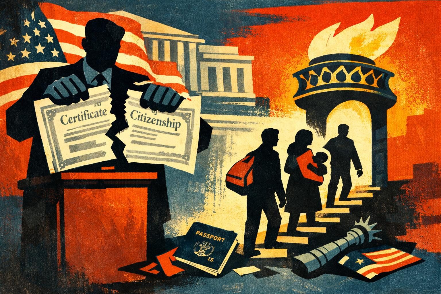 DOJ files denaturalization actions against 17 naturalized citizens