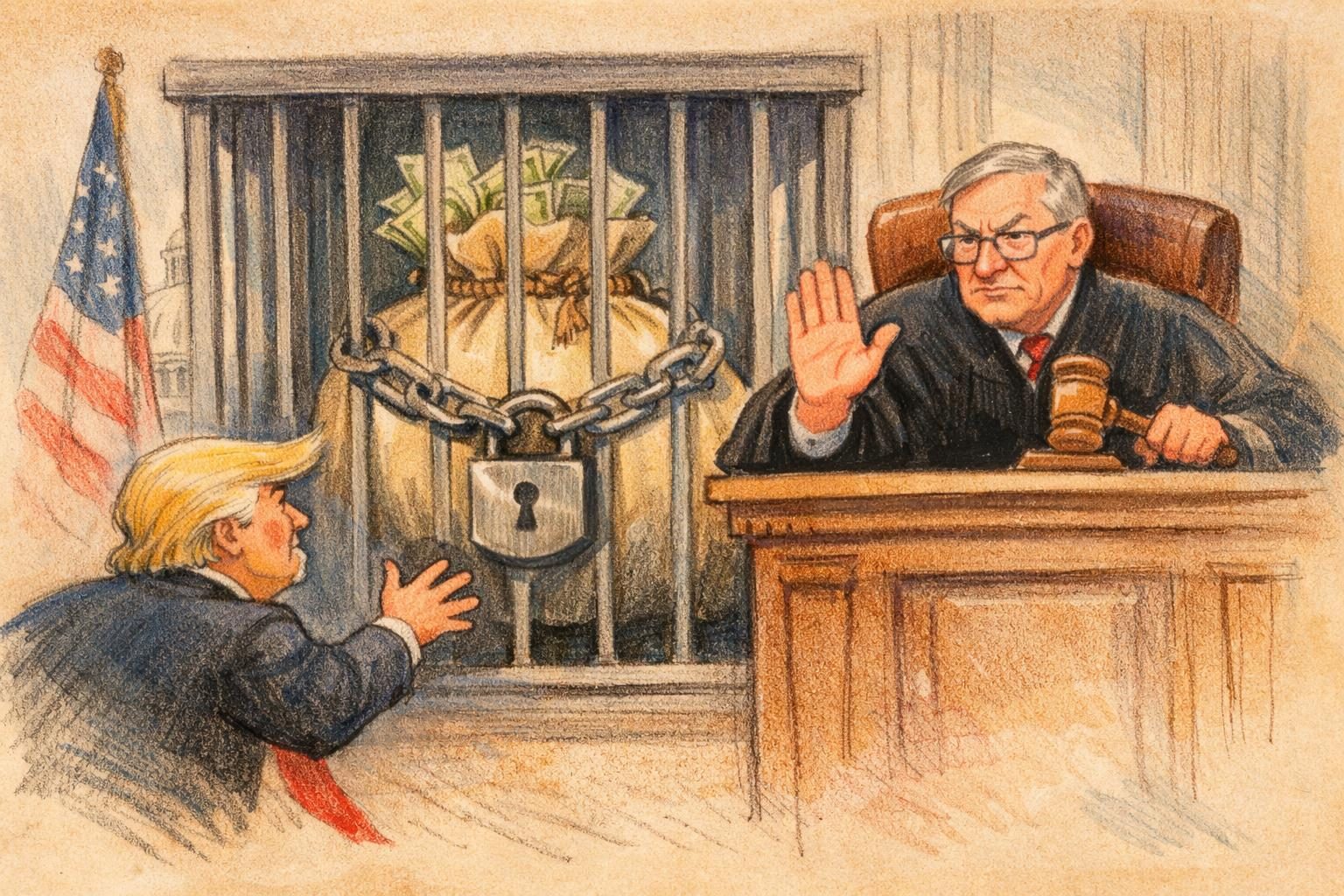 Judge Extends Temporary Block on Trump&rsquo;s Anti-Weaponization Fund