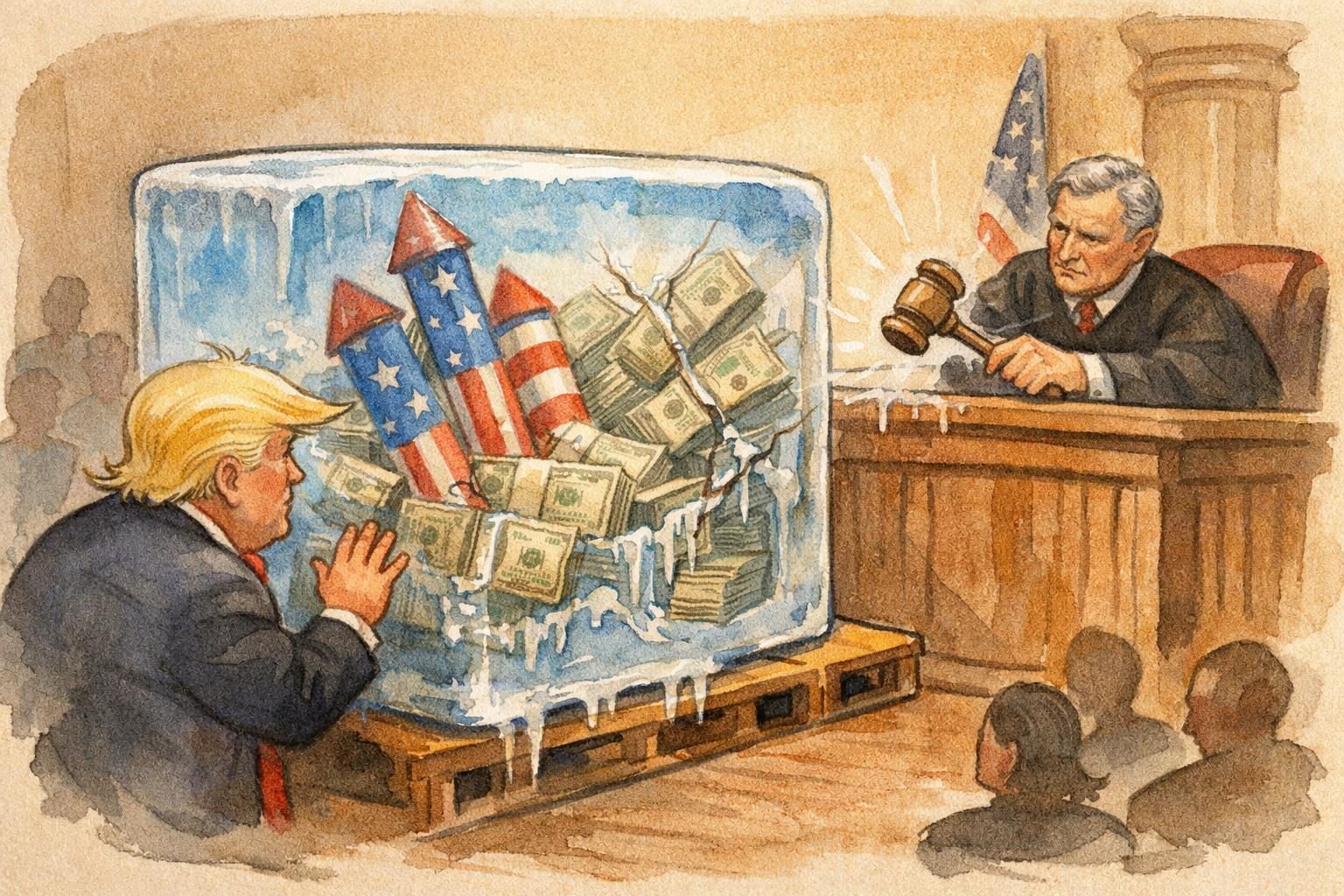 Judge keeps Trump anti-weaponization fund blocked after DOJ says it&rsquo;s abandoned