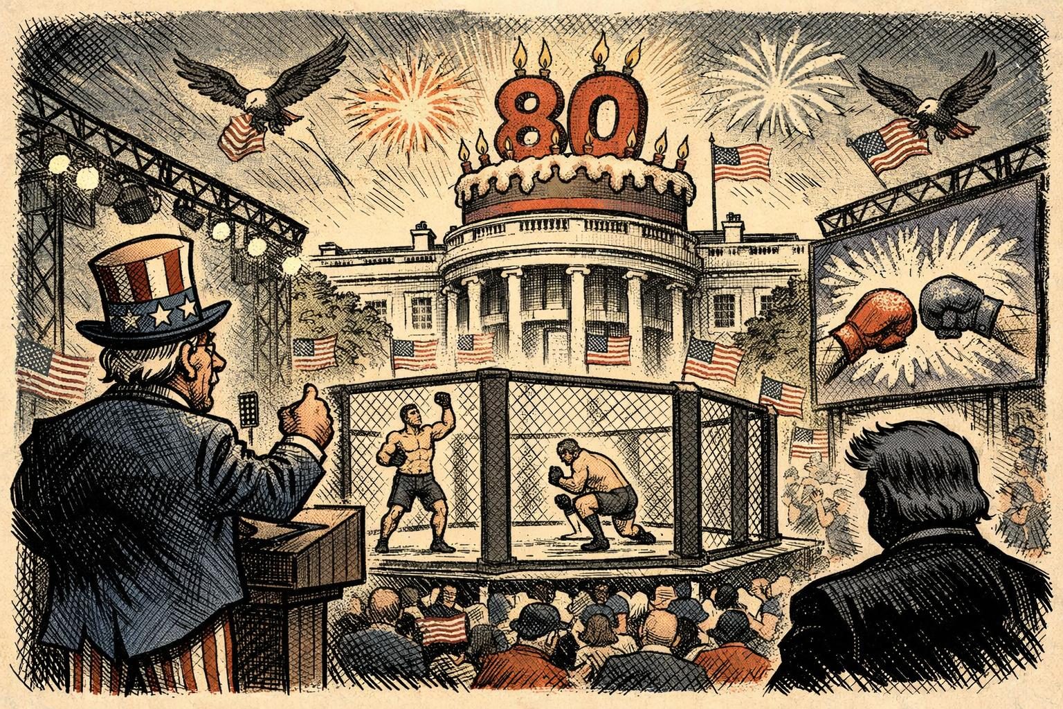White House promotes UFC Freedom 250 scheduled for June 14 on the South Lawn