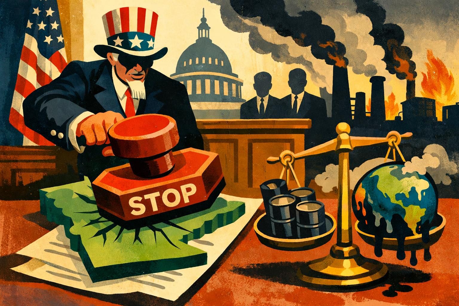 Justice Department sues Minnesota to block climate deception case against oil firms