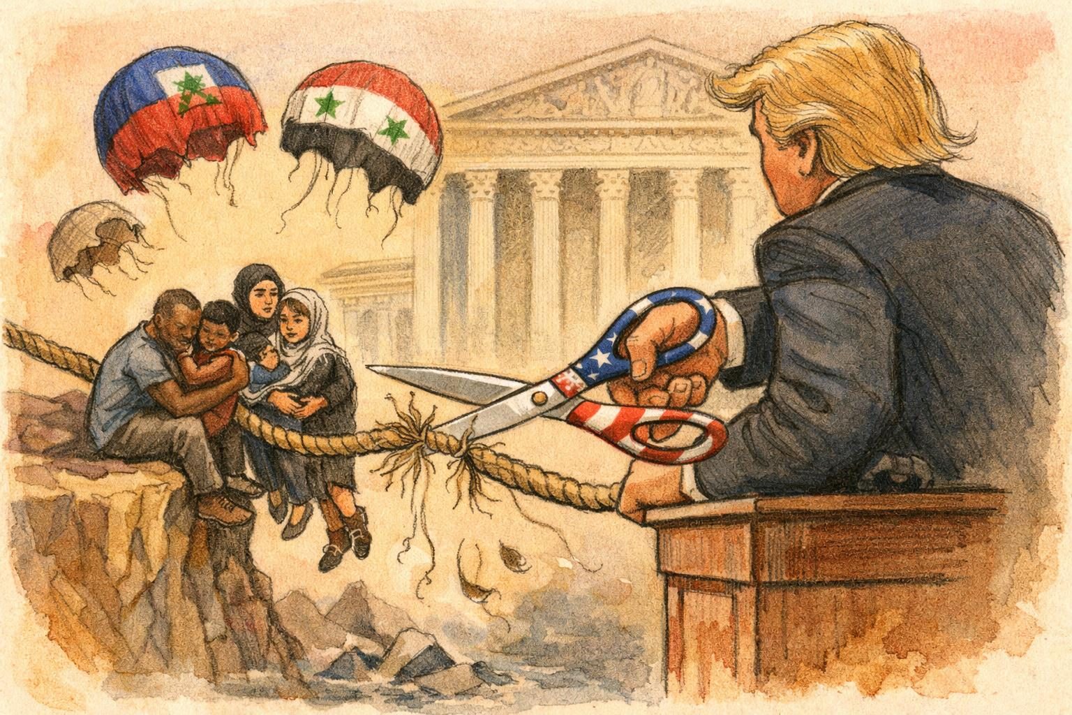 Supreme Court Lets TPS Terminations Move Ahead for Haitians and Syrians
