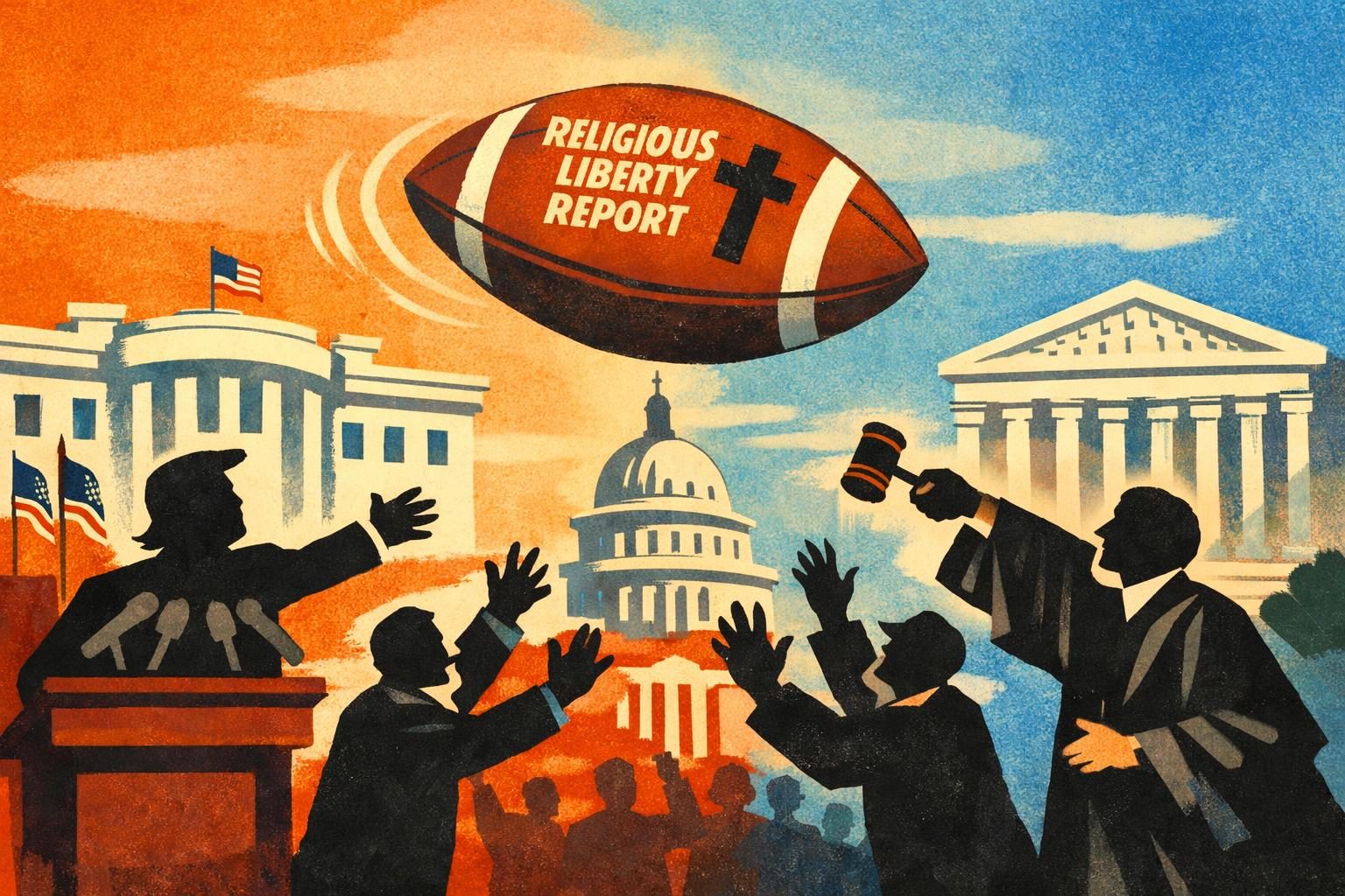 Trump&rsquo;s religious-liberty commission delivers a final draft, not a policy change