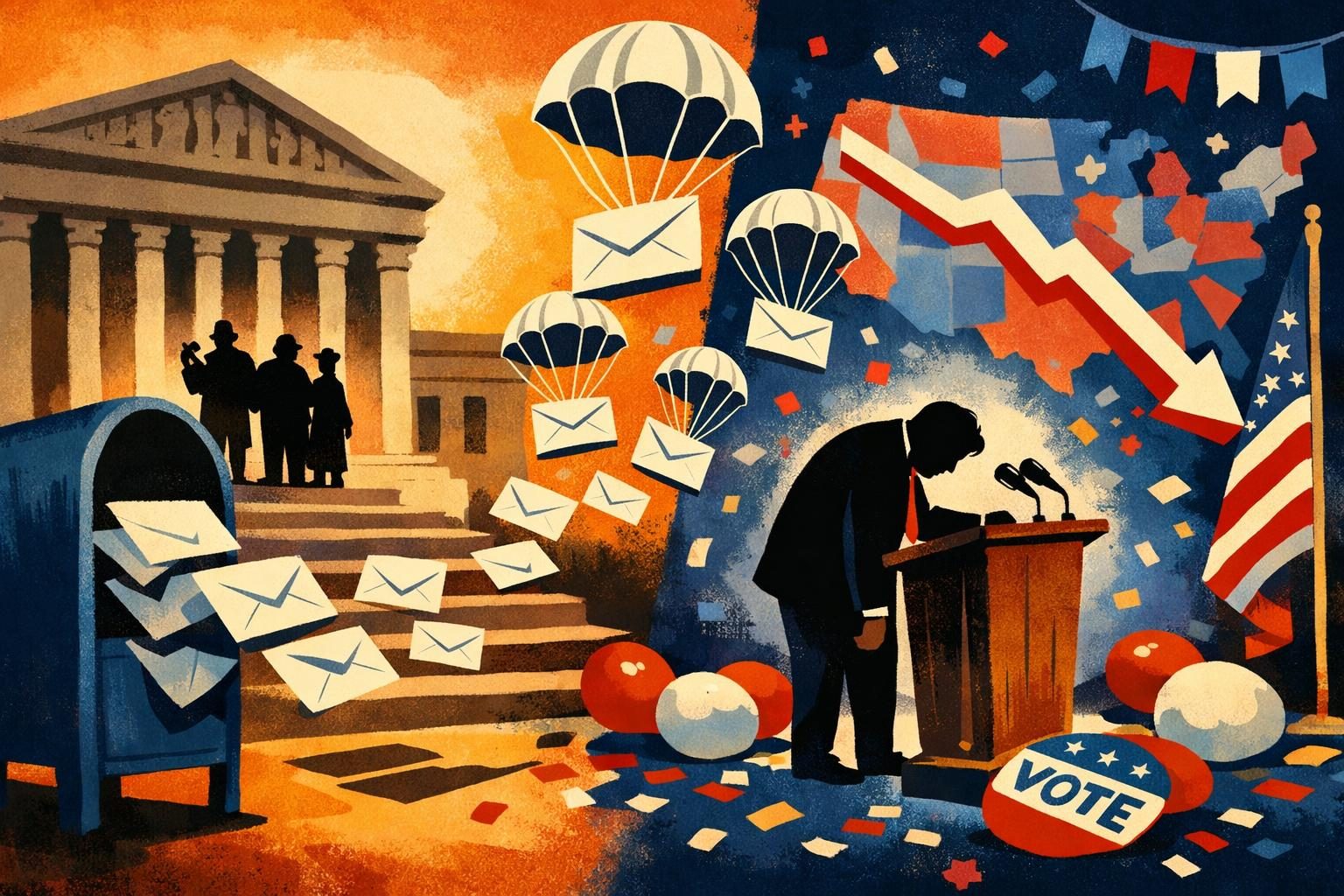 Supreme Court upholds mail-ballot grace periods