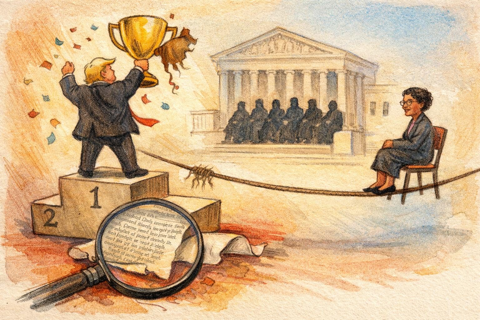 Trump Hails a Split Supreme Court Win as If the Fine Print Didn&rsquo;t Exist
