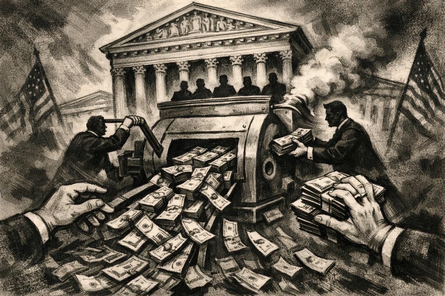 Supreme Court strikes down party coordinated-expenditure limits