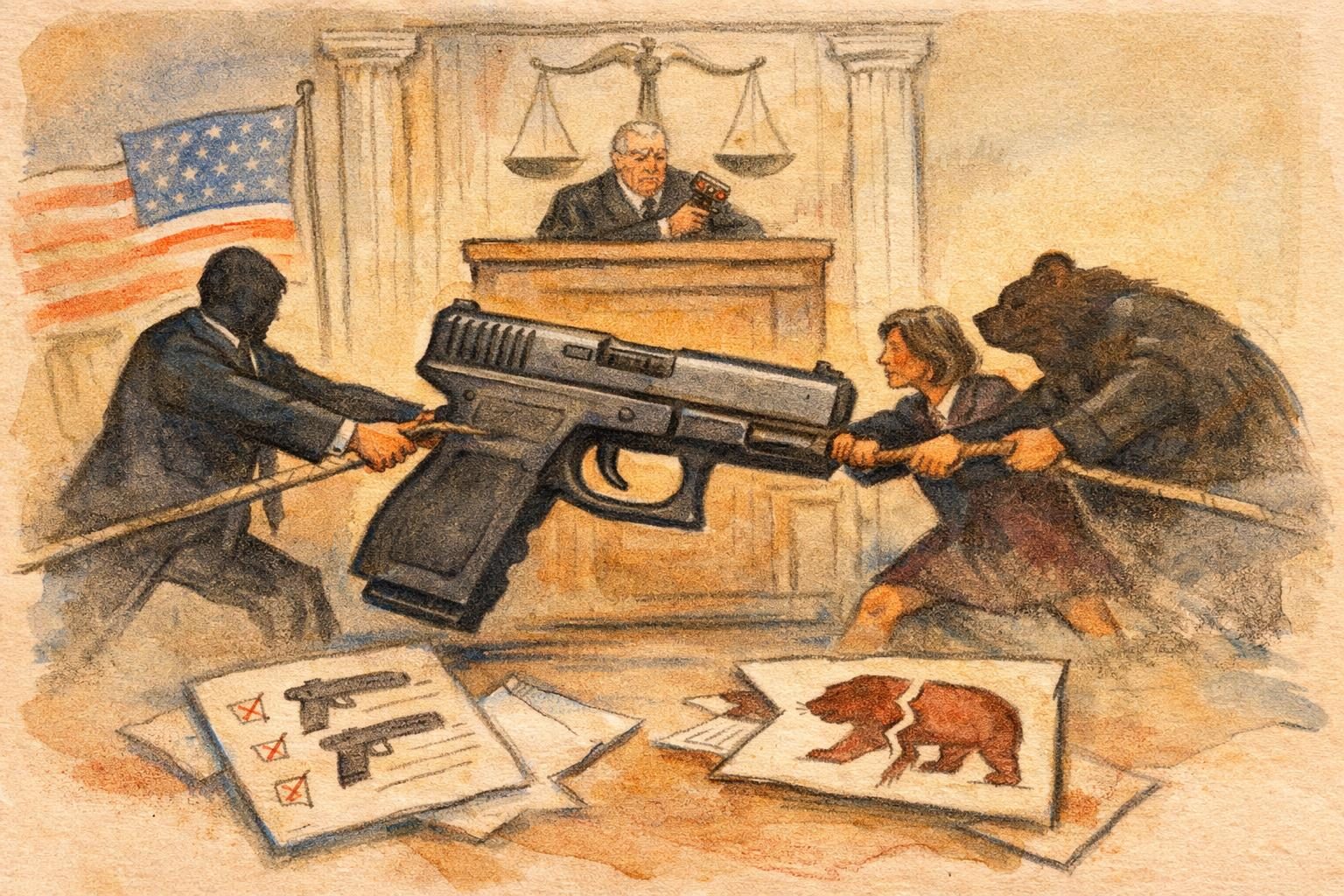 Justice Department Sues California Over Glock Ban