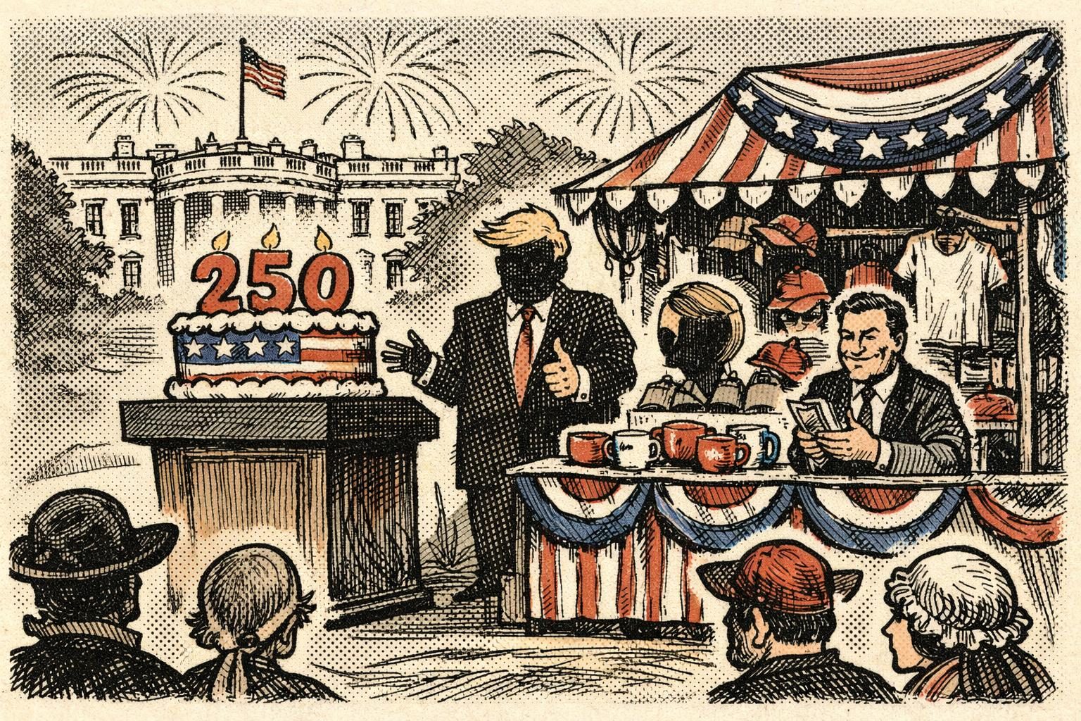 White House&rsquo;s 250th rollout puts Trump at the center of America&rsquo;s birthday