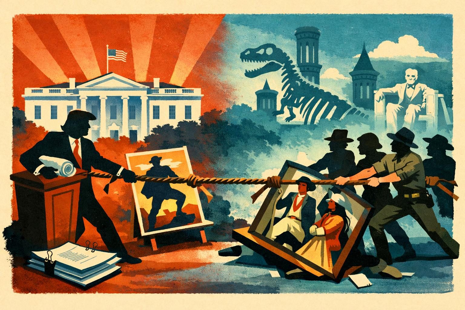 White House presses Smithsonian with order tying museum policy to federal leverage