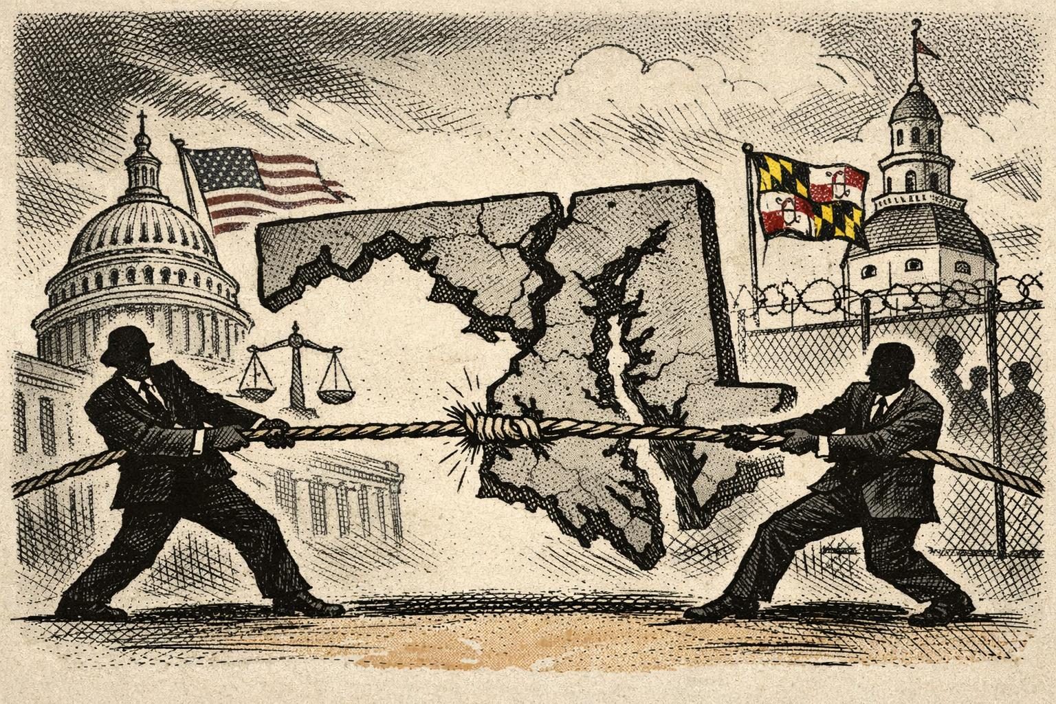 Justice Department Sues Maryland Over Sanctuary Policies