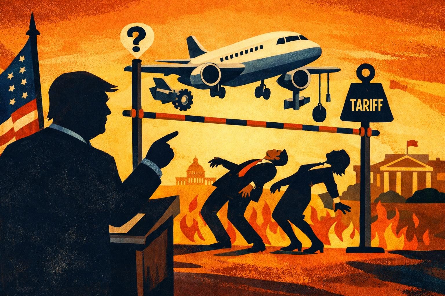 Trump&rsquo;s aircraft tariff gambit adds more uncertainty, not less