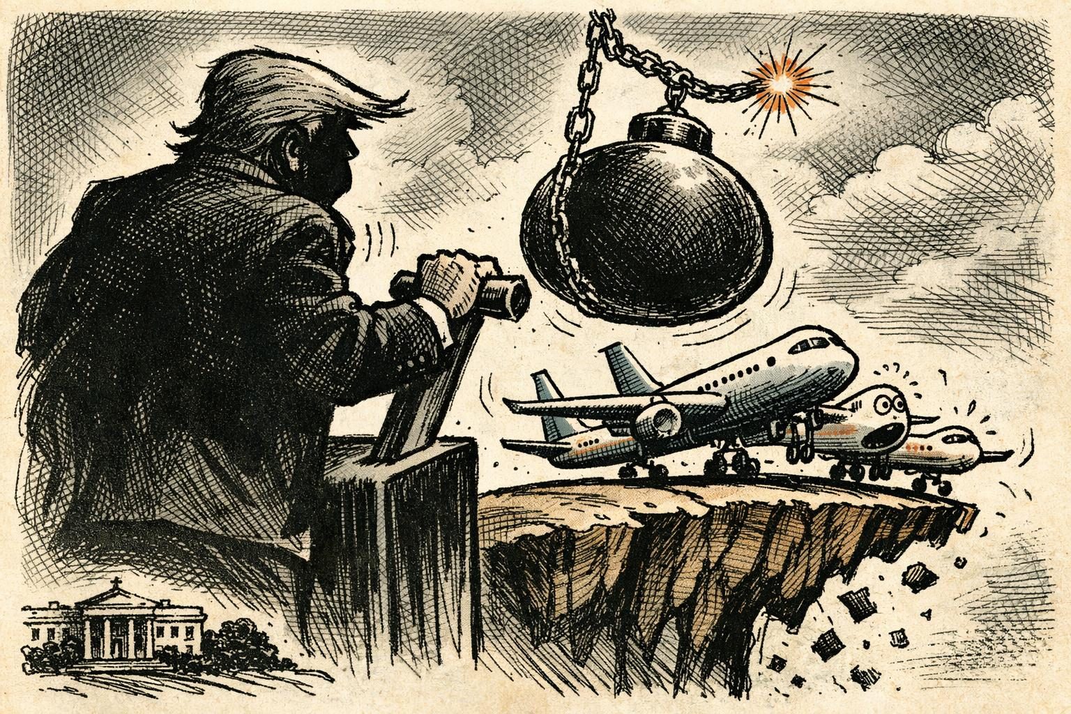 Trump&rsquo;s Aircraft Trade Push Raises the Stakes Without Hitting the Industry With Tariffs Yet