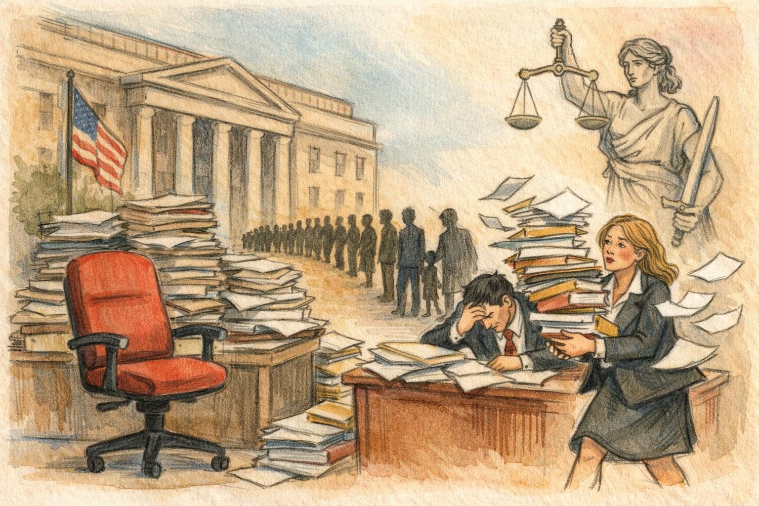 Justice Department keeps immigration litigation hiring open as workload swells
