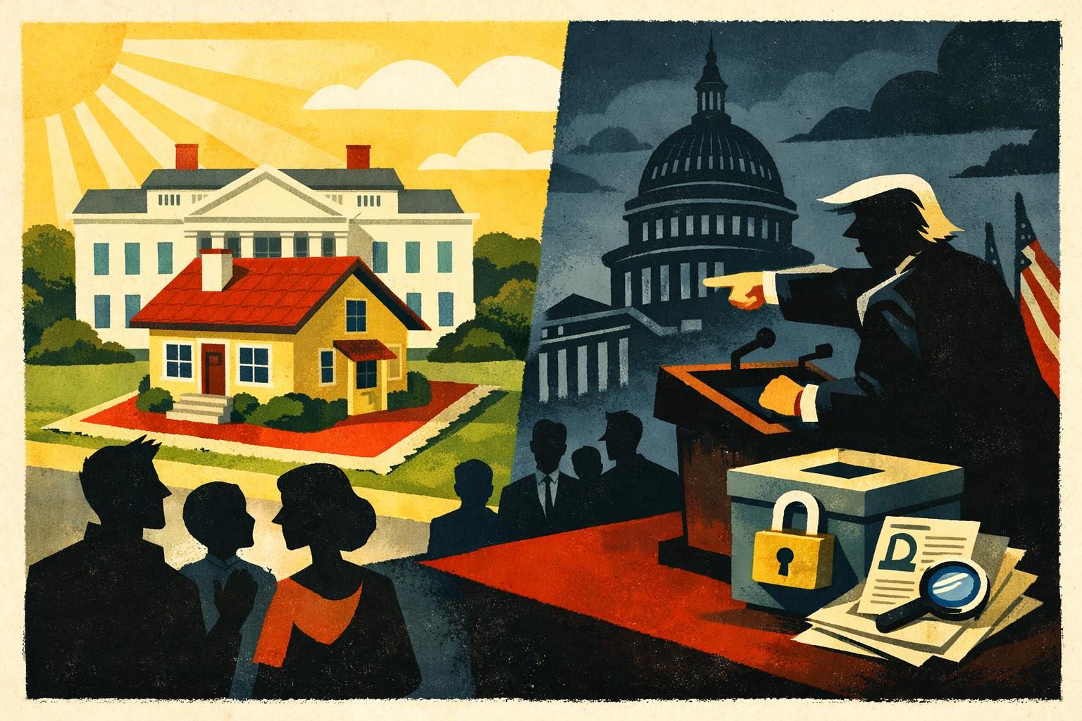 Trump withholds housing bill signature as Congress stalls on voting push