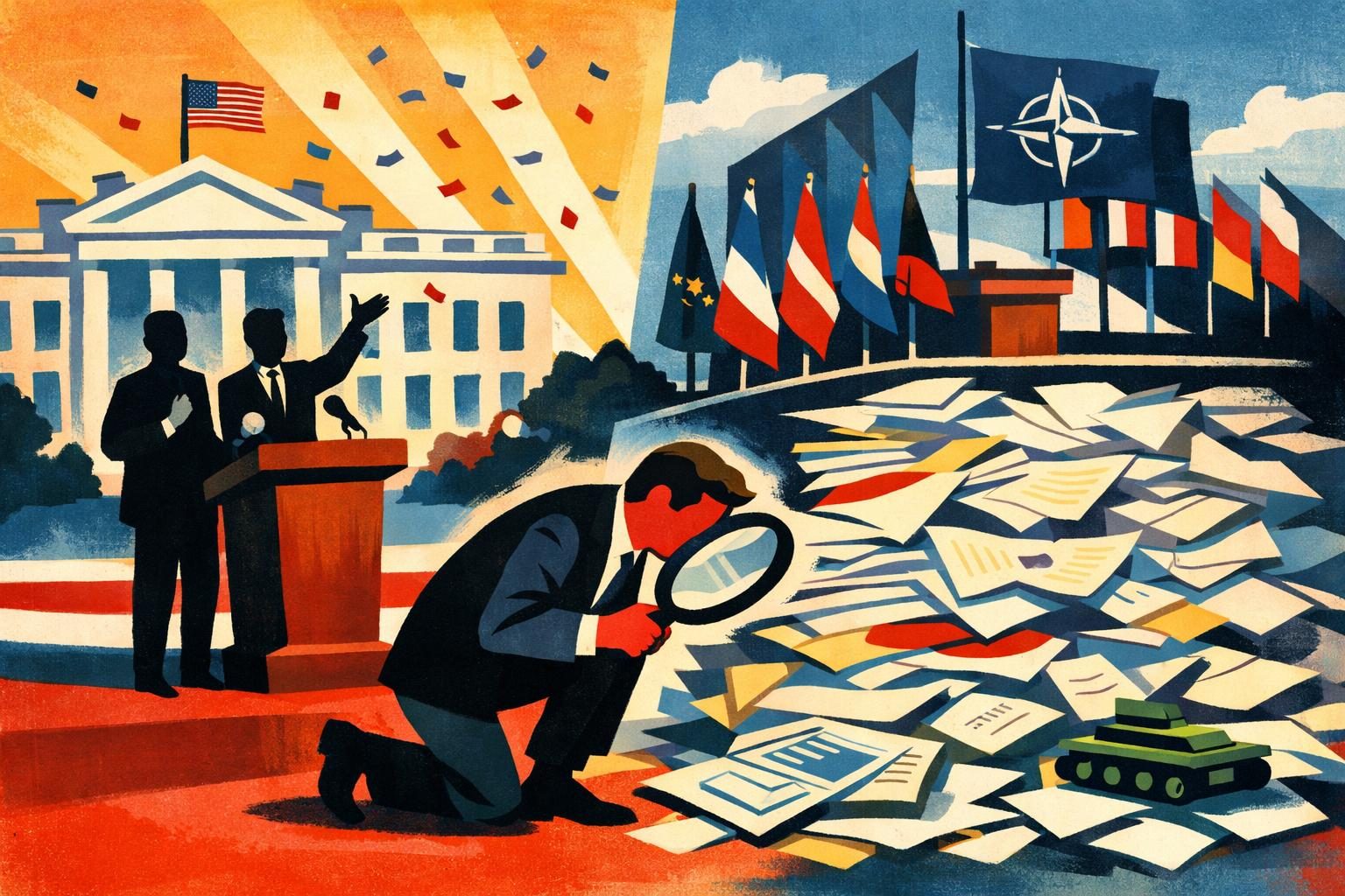 White House sells NATO win as a clean break; the paperwork is still the story