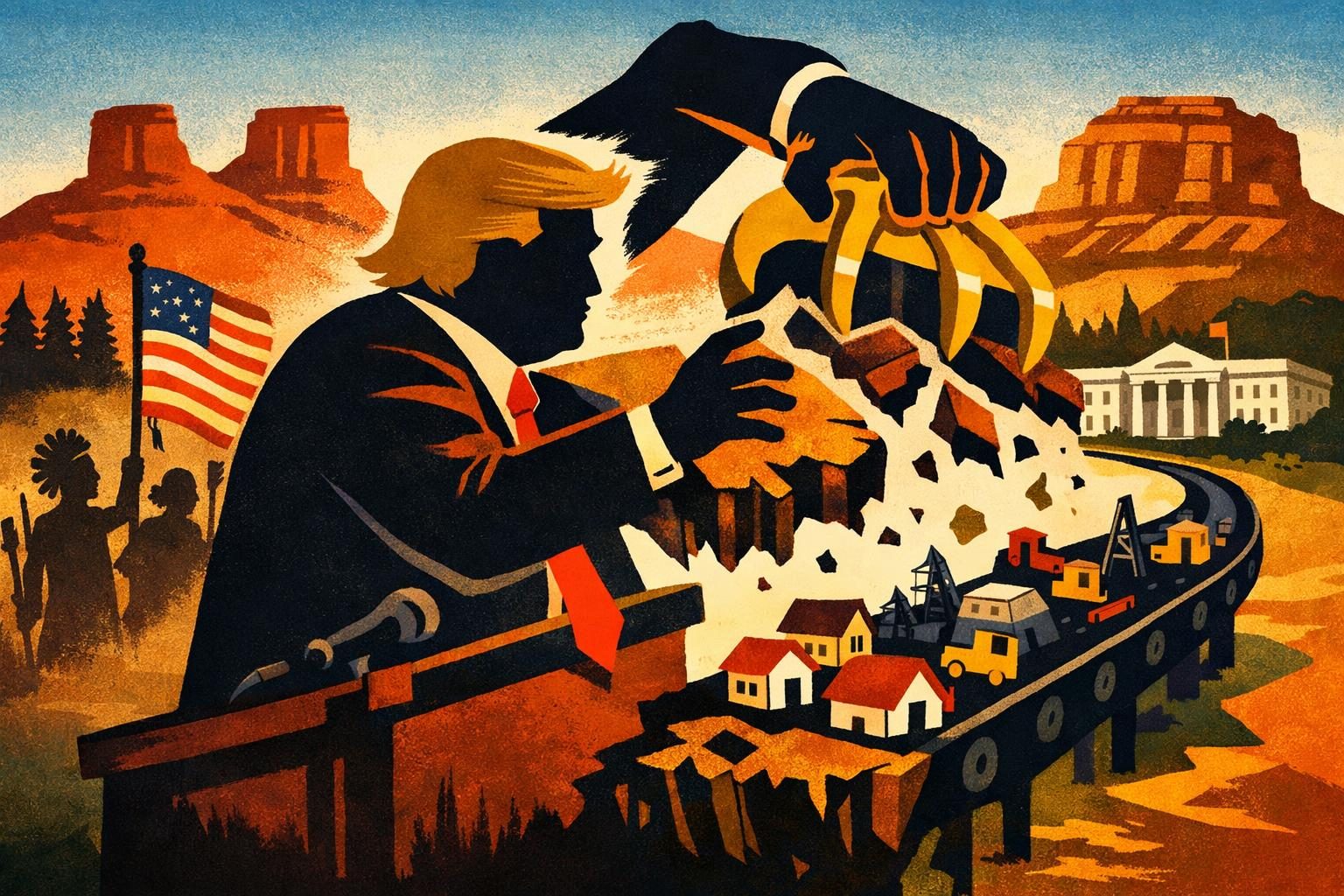 Trump reduces two Utah national monuments in a fresh public-lands clash