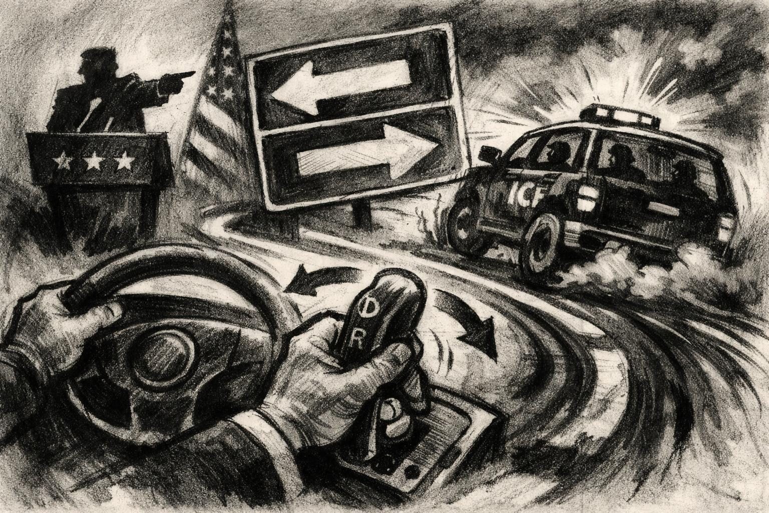After a One-Day Pause, Trump Reversed ICE&rsquo;s Vehicle-Stop Guidance