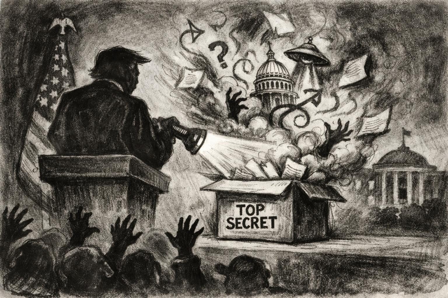 Trump&rsquo;s declassification stunt revived the election conspiracy machine