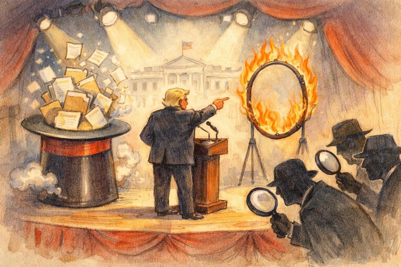 Trump&rsquo;s intelligence spectacle runs straight into a credibility problem