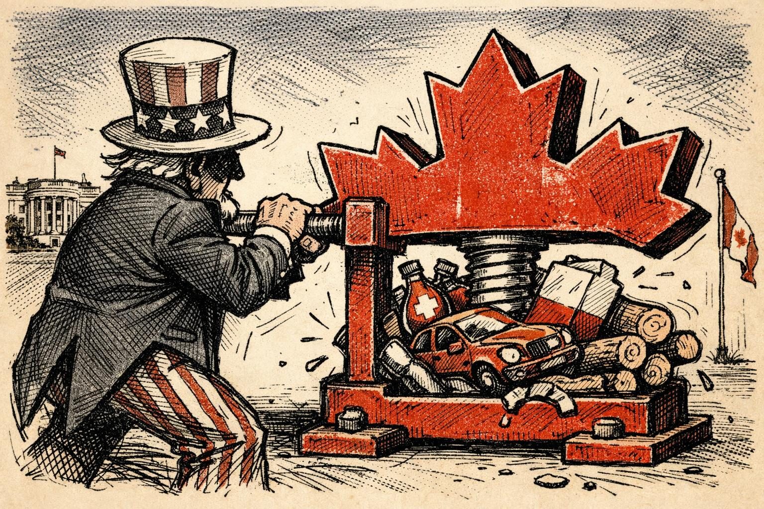 Trump announces 50% tariffs on nearly $20 billion in Canadian imports, effective Aug. 19