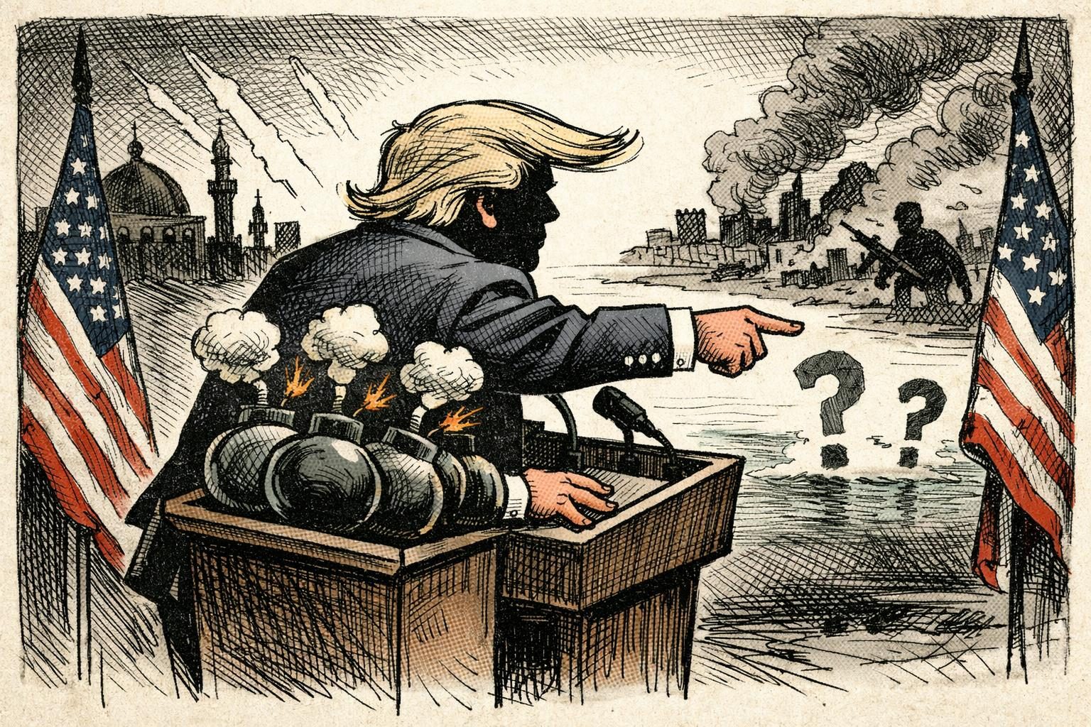 Trump&rsquo;s Iran and Gaza messaging is starting to look like policy by assertion