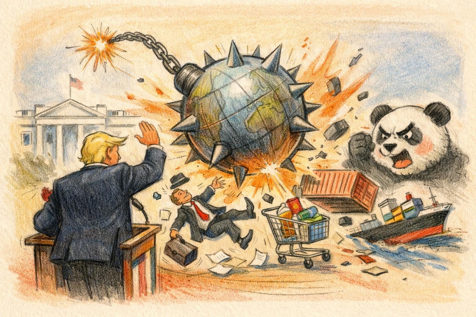 Trump&rsquo;s tariff surge risks more price shock and retaliation