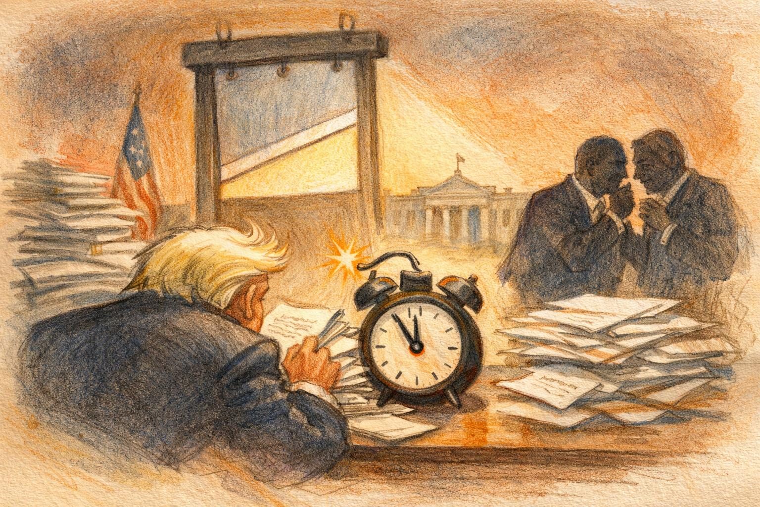 A routine FEC filing deadline put Trump-aligned committees on the clock