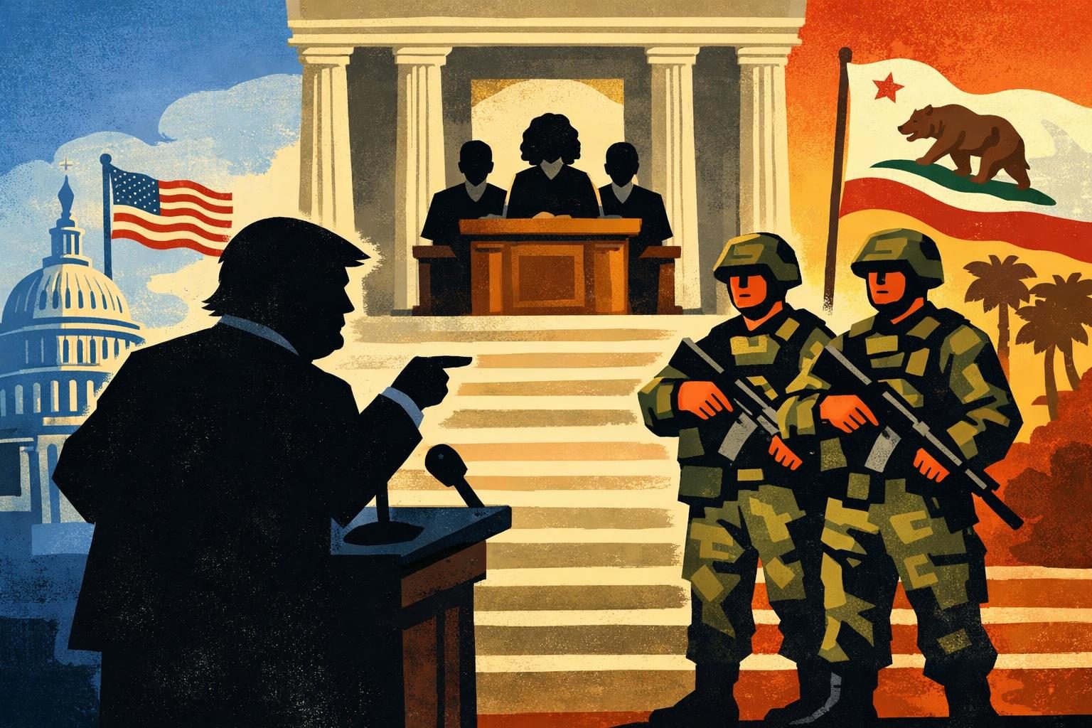 Trump administration asks Supreme Court for emergency stay in California National Guard fight