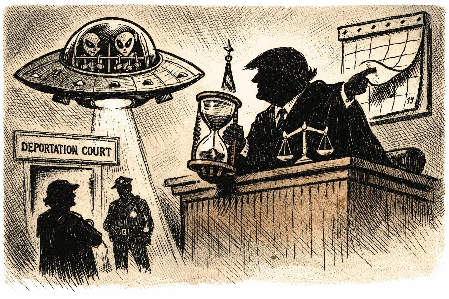 Judge Delays Hearing in the Trump Team&rsquo;s New Alien Terrorist Removal Court Case