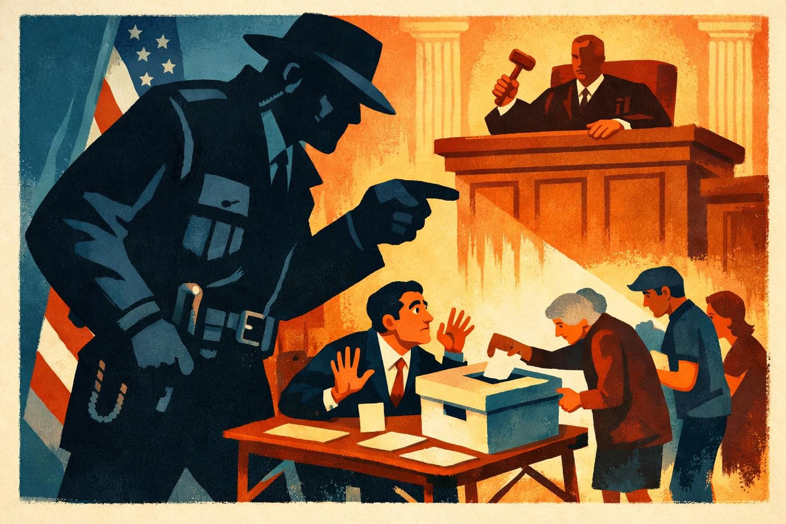A federal judge just turned DHS&rsquo;s election scare tactics into a court problem