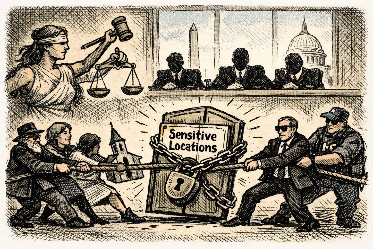 D.C. Circuit revives challenge to DHS sensitive-locations policy
