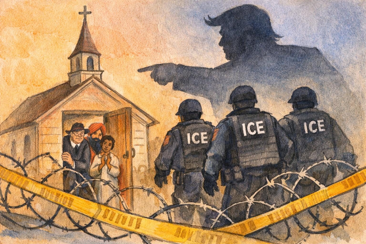 Fourth Circuit upholds injunction in challenge to Trump administration church-arrest policy